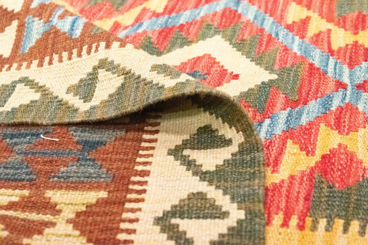 Kelim Teppich - Splash 154 x 107 cm - mehrfarbig