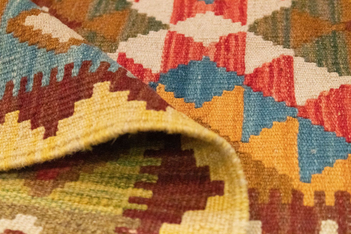 Kelim Teppich - Splash 159 x 101 cm - mehrfarbig