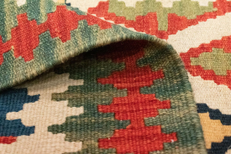 Kelim Teppich - Splash 119 x 82 cm - mehrfarbig