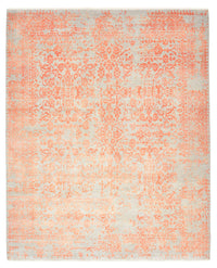 Designer Teppich - 299 x 246 cm - orange