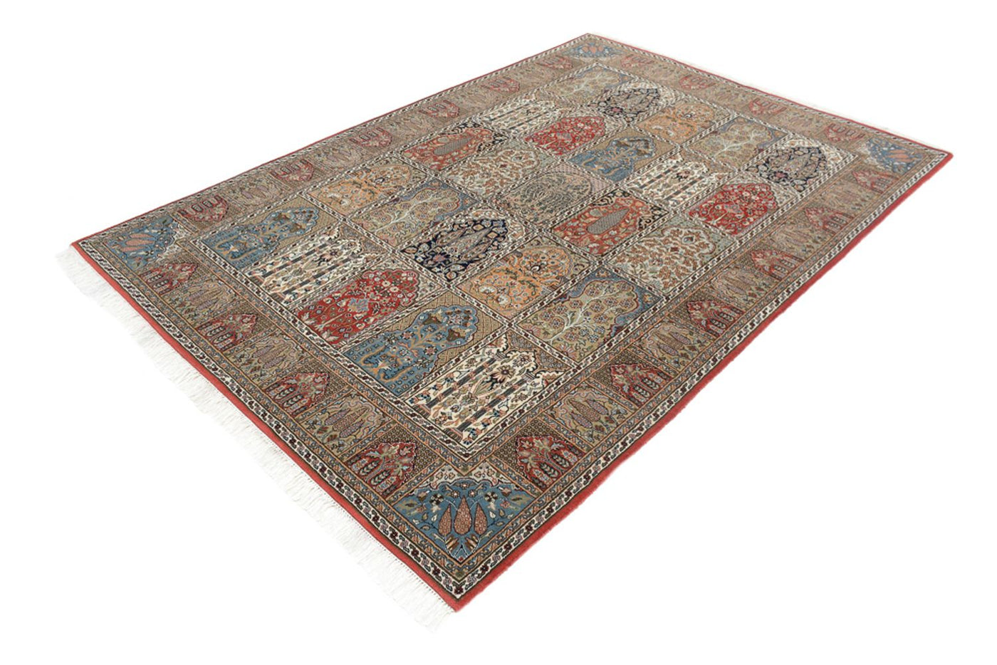 Indo Ghom Teppich 242x172cm - Orientteppich