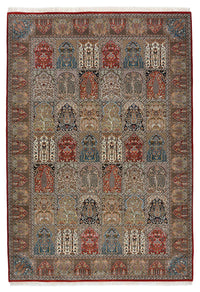 Orientteppich - Ghom - Indus - 306 x 211 cm - dunkelbeige