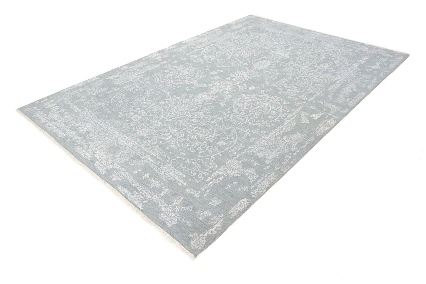 Designer Teppich - 286 x 199 cm - hellgrau