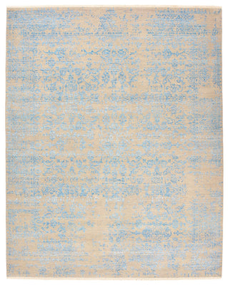 Designer Teppich - 308 x 246 cm - blau