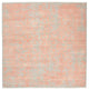 Designer Teppich quadratisch  - 248 x 247 cm - orange