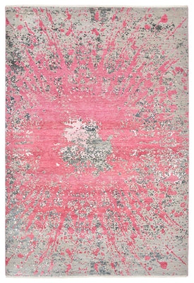 Designer Teppich - 271 x 186 cm - fuchsia