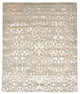 Designer Teppich - 288 x 242 cm - hellgrau