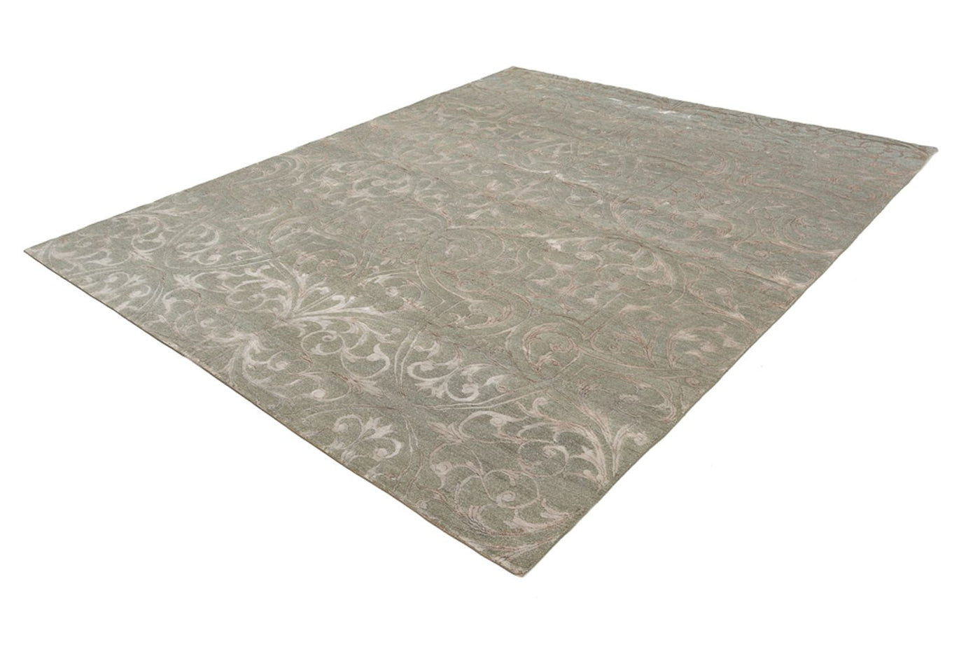 Designer Teppich - 288 x 242 cm - hellgrau