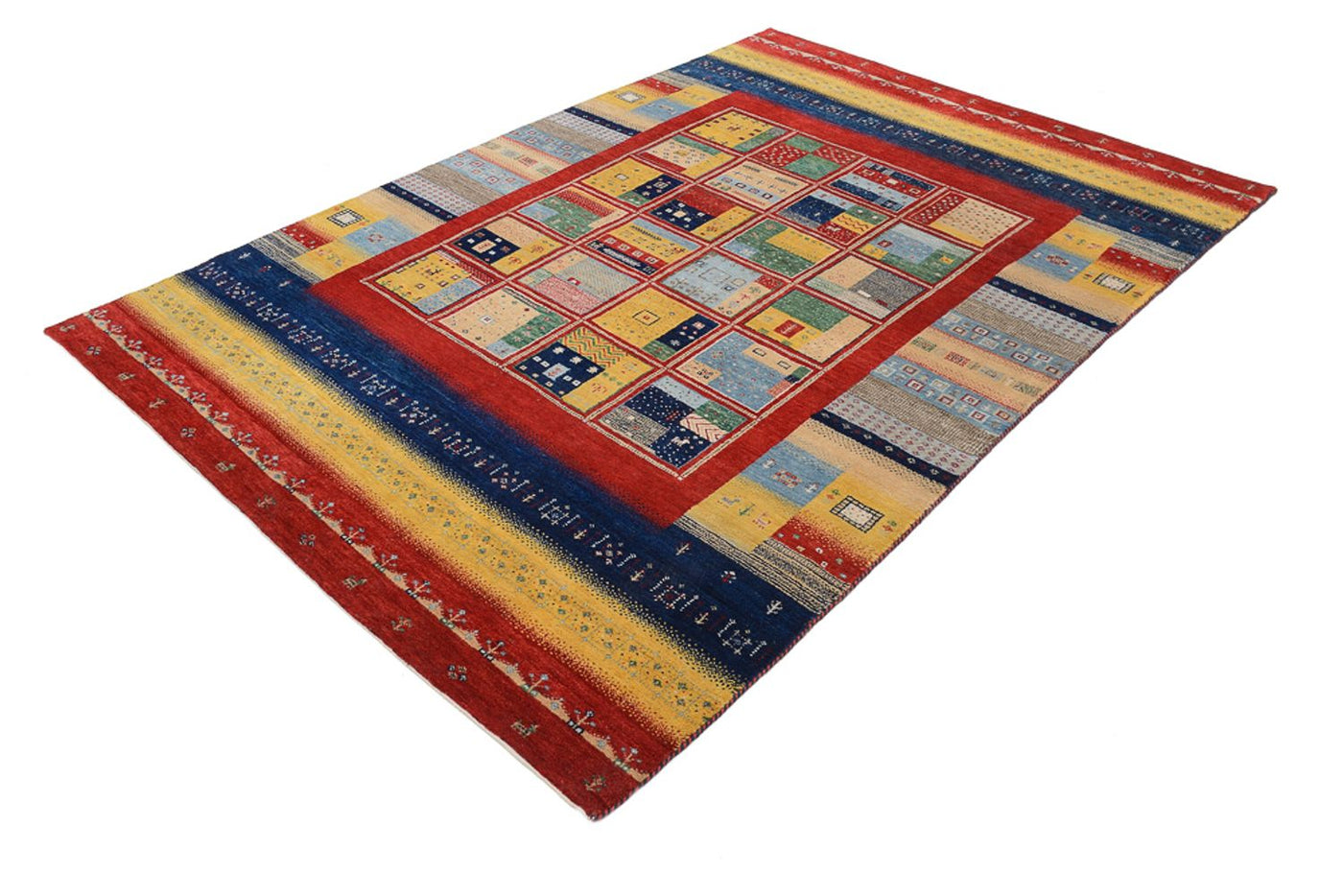 Indo Loribaft Teppich 240x173cm - Wollteppich