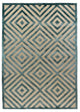 Designer Teppich - 237 x 169 cm - mehrfarbig