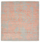 Designer Teppich quadratisch  - 257 x 249 cm - orange
