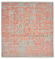 Designer Teppich - 261 x 251 cm - rosa