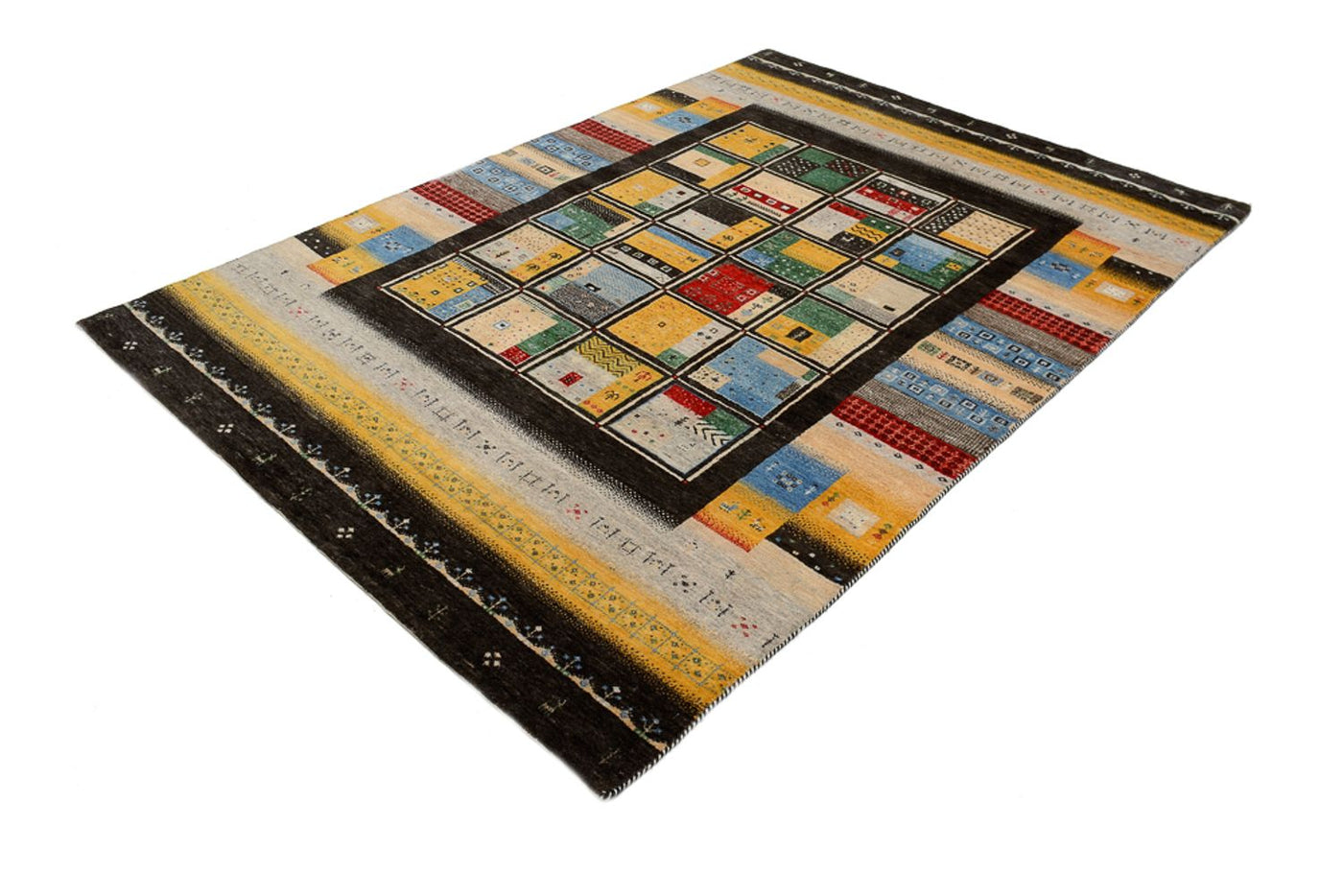 Indo Loribaft Teppich 239x173cm - Wollteppich