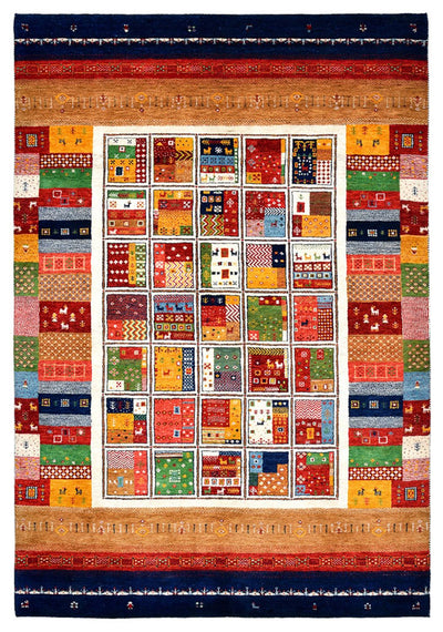 Indo Loribaft Teppich 170x245cm - Wollteppich