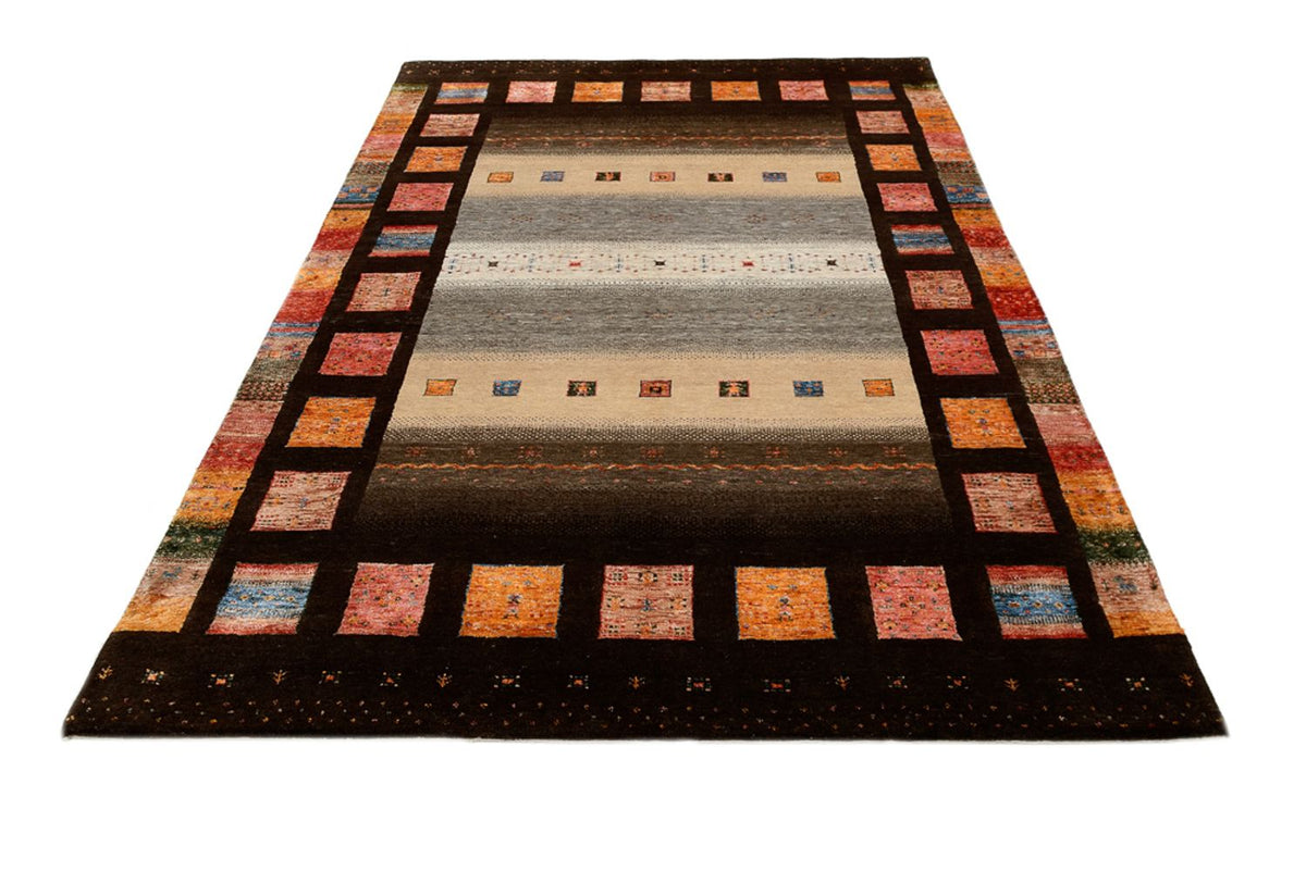 Gabbeh Teppich - Loribaft Indus - 249 x 174 cm - mehrfarbig