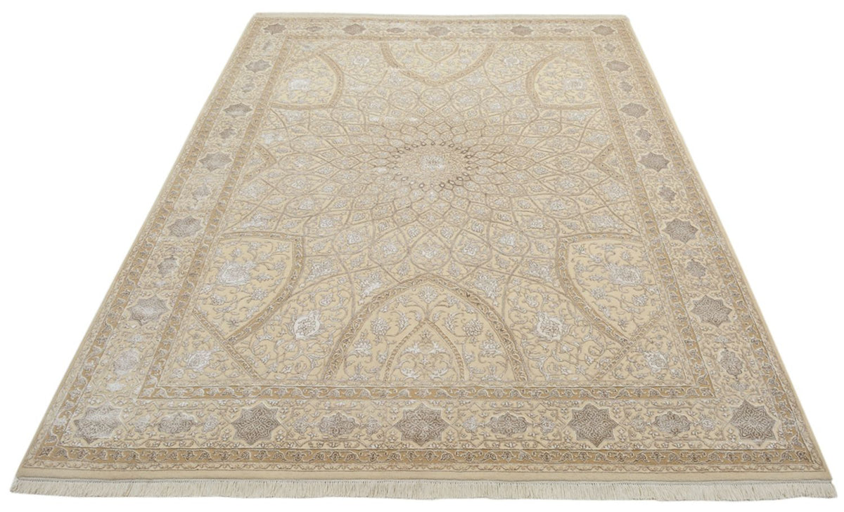 Orientteppich - 293 x 222 cm - dunkelbeige