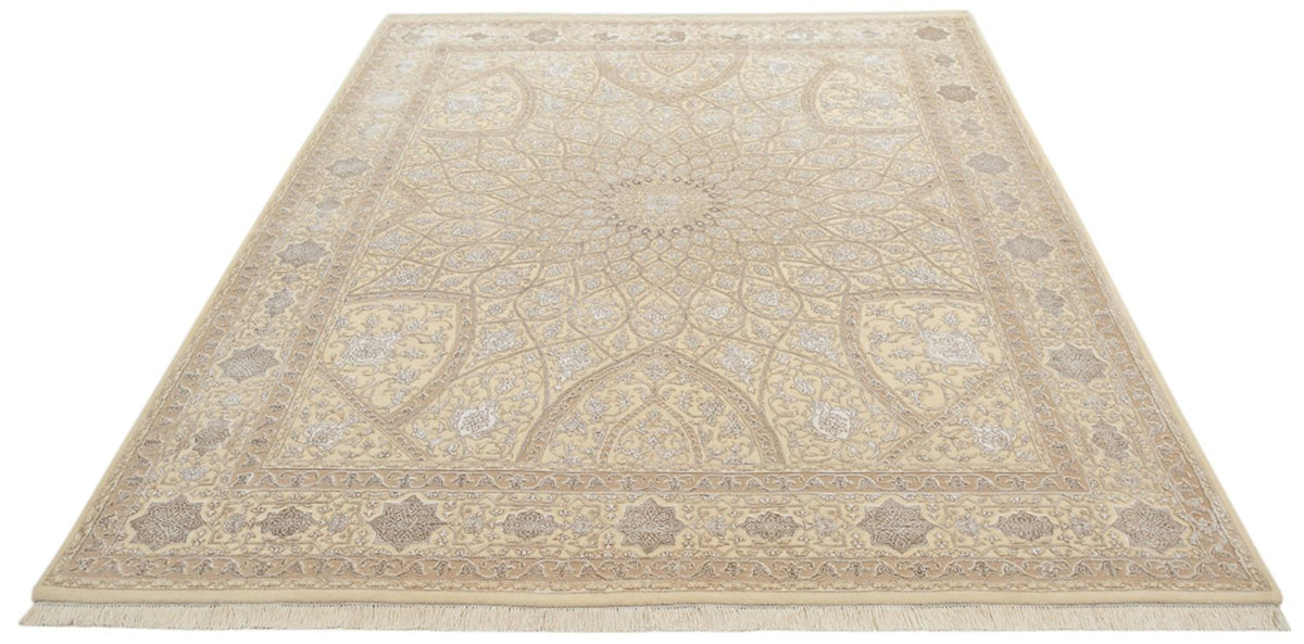 Orientteppich - 252 x 207 cm - dunkelbeige