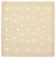 Orientteppich quadratisch  - 204 x 202 cm - hellbeige