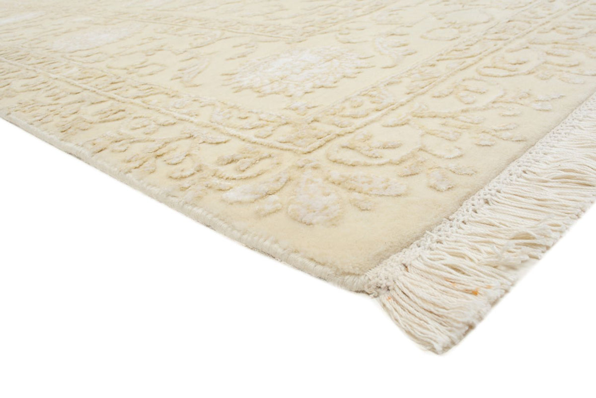 Orientteppich quadratisch  - 204 x 202 cm - hellbeige