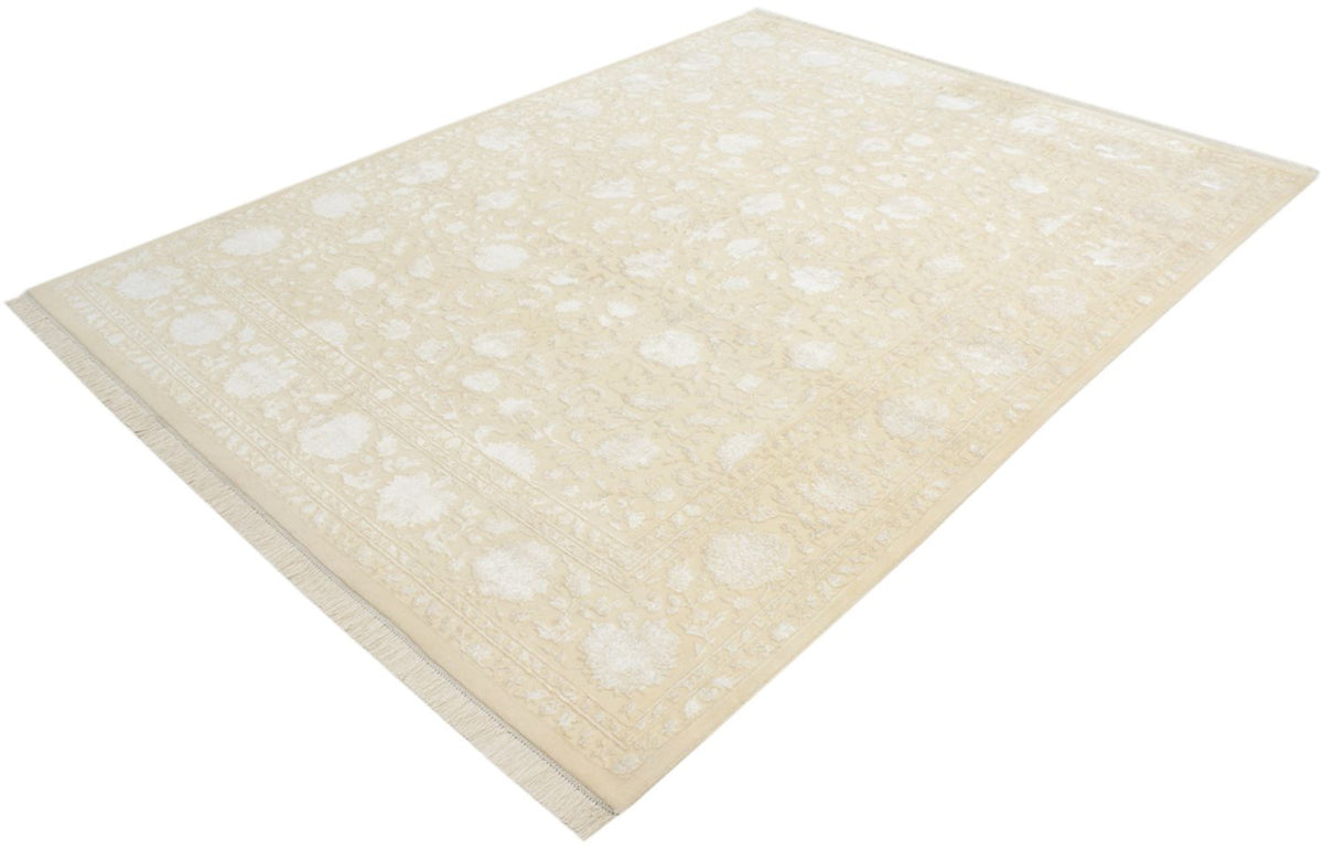 Orientteppich - 251 x 198 cm - dunkelbeige