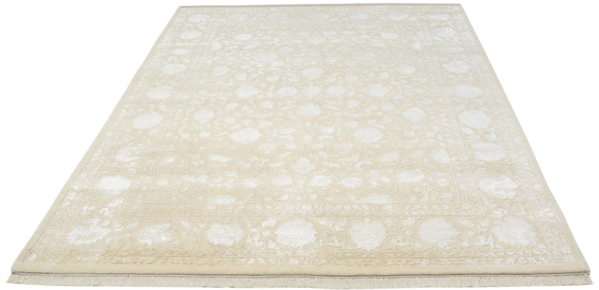 Orientteppich - 251 x 198 cm - dunkelbeige