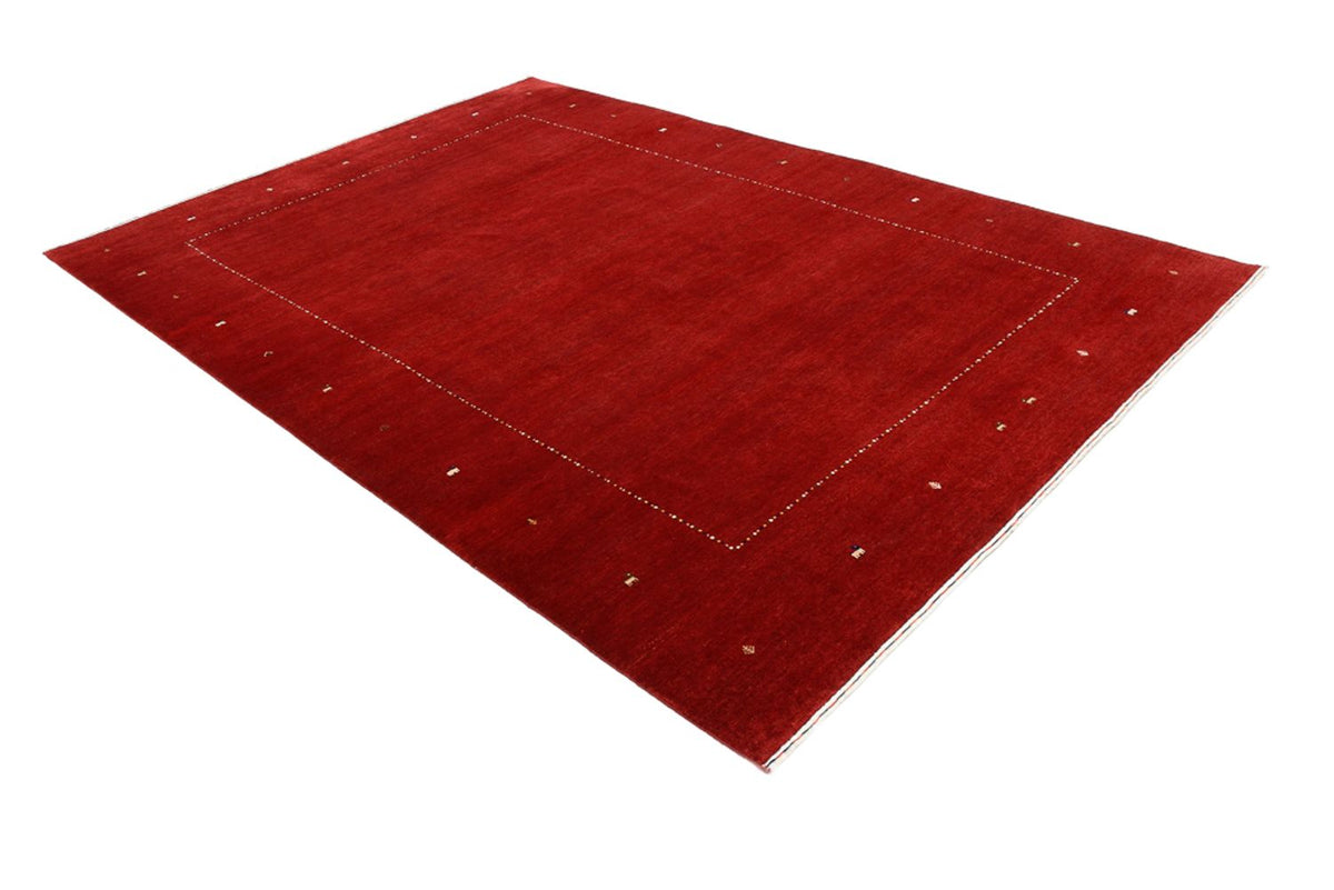 Gabbeh Teppich - Loribaft Indus - 305 x 208 cm - rot