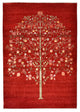 Gabbeh Teppich - Loribaft Indus - 245 x 173 cm - rot