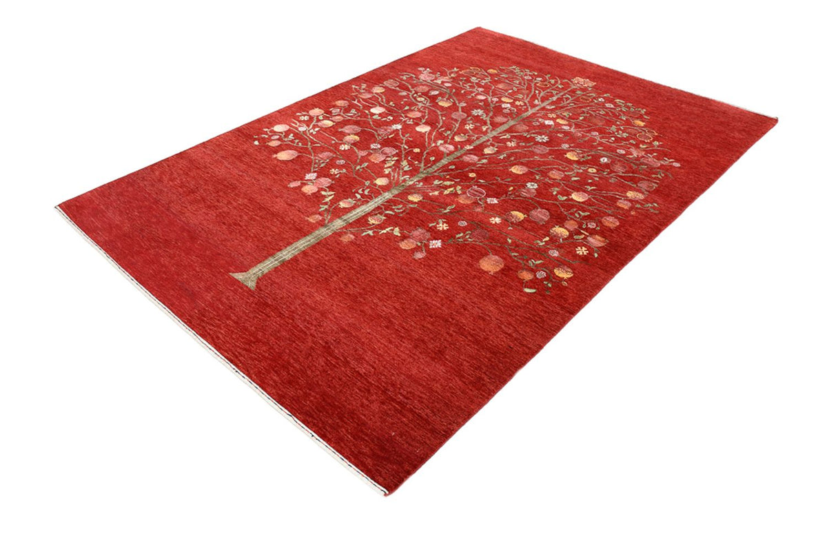 Gabbeh Teppich - Loribaft Indus - 245 x 173 cm - rot