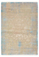 Designer Teppich - 186 x 129 cm - hellbeige