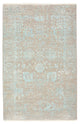 Designer Teppich - 154 x 101 cm - hellbeige