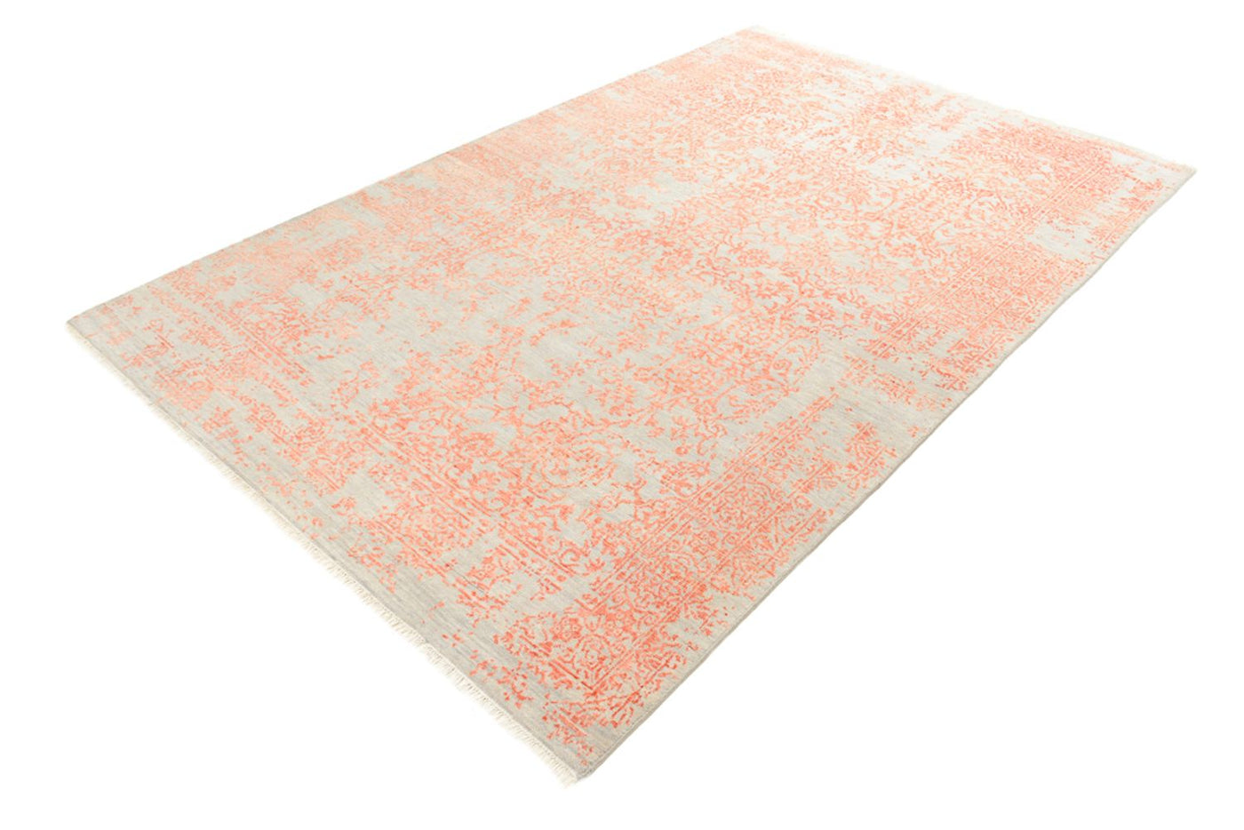 Designer Teppich - 238 x 164 cm - grau