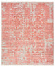 Designer Teppich - 297 x 245 cm - hellrot