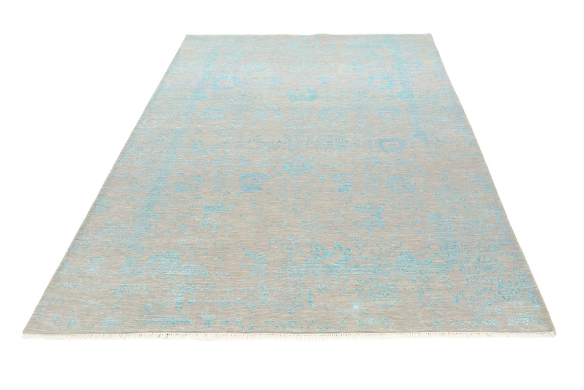 Designer Teppich - 249 x 167 cm - hellgrau