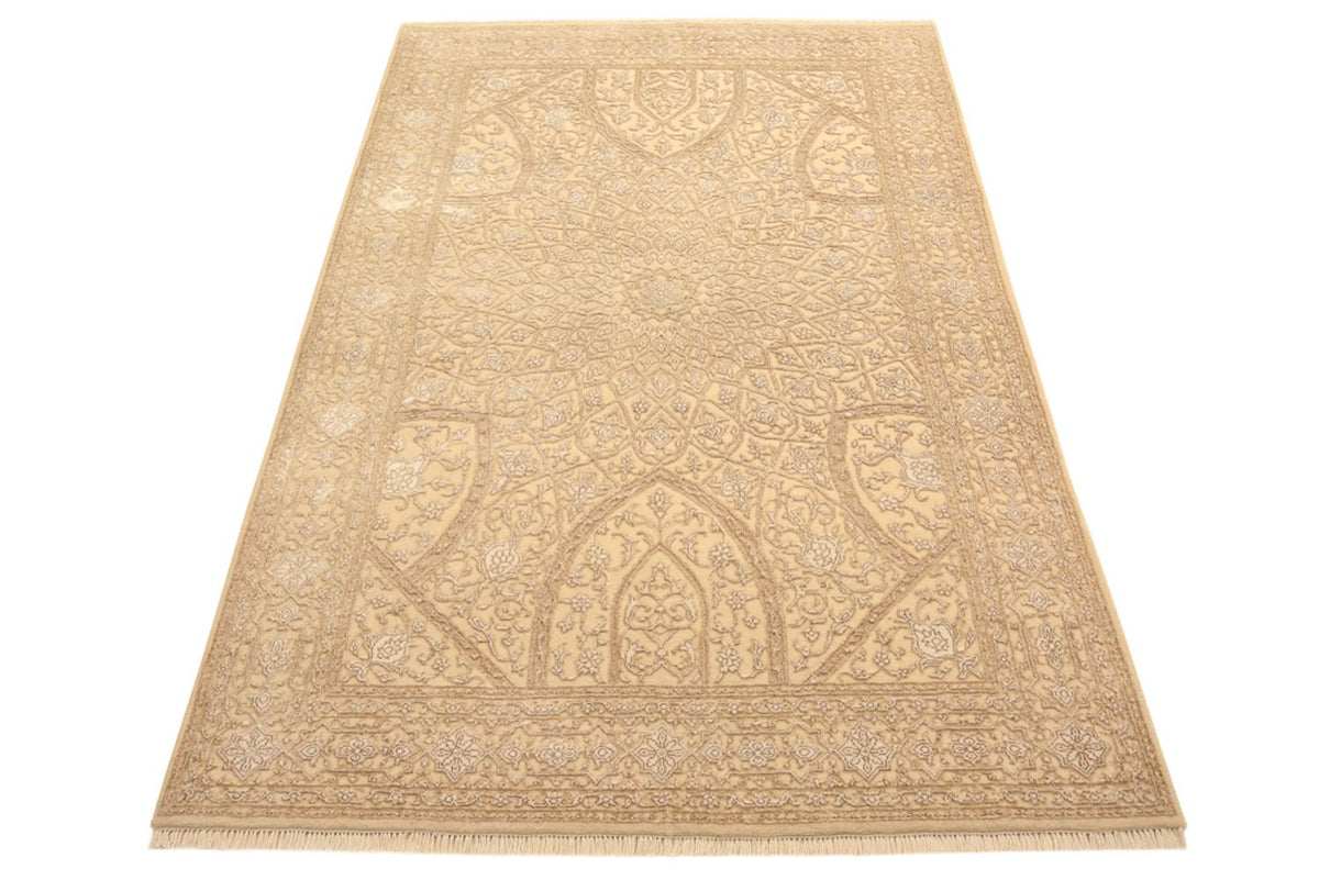 Orientteppich - 185 x 121 cm - dunkelbeige