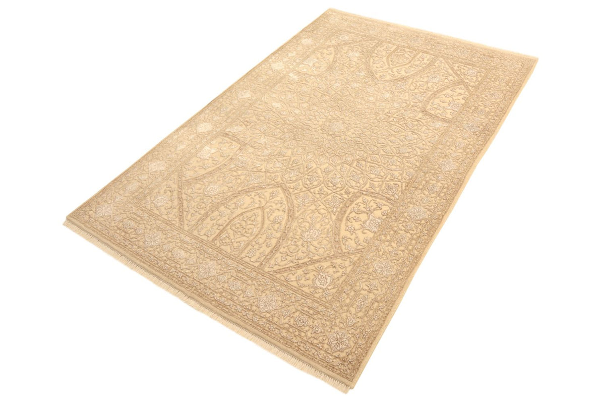 Orientteppich 121x185cm - dunkelbeige