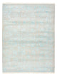 Designer Teppich - 202 x 155 cm - hellgrau