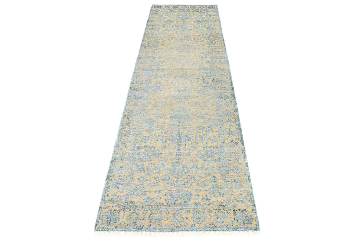 Läufer Designer - 291 x 79 cm - hellblau