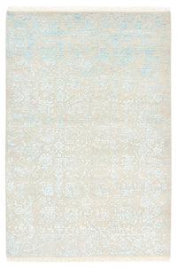 Designer Teppich - 178 x 122 cm - grau