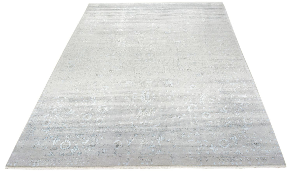Designer Teppich - 361 x 275 cm - grau