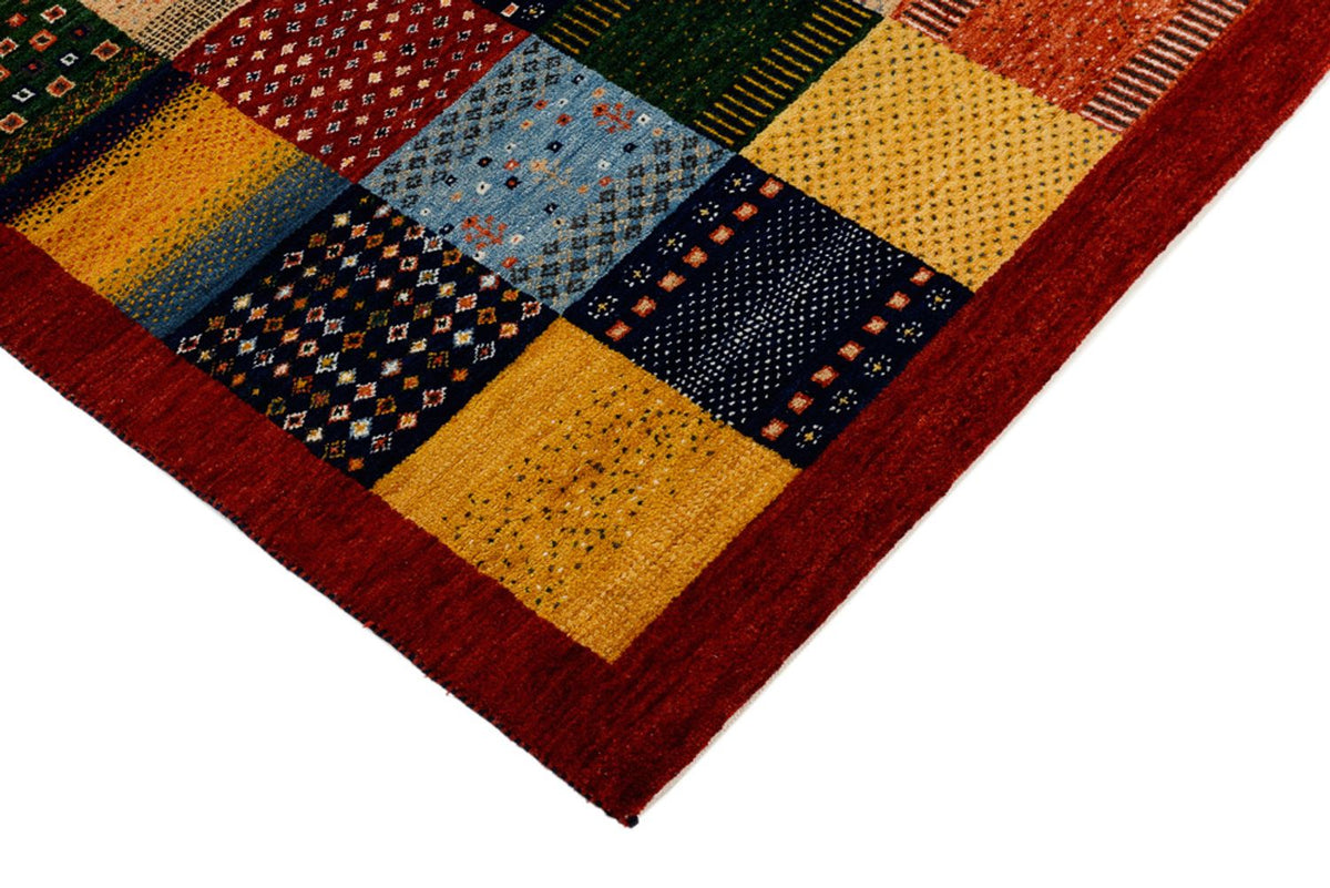 Gabbeh Teppich - Loribaft Indus - 162 x 91 cm - mehrfarbig