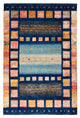 Gabbeh Teppich - Loribaft Indus - 187 x 125 cm - mehrfarbig