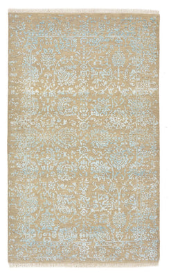 Designer Teppich - 151 x 93 cm - sand