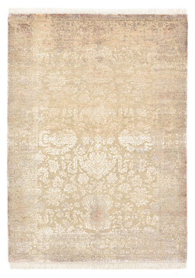 Designer Teppich - 179 x 131 cm - hellbeige