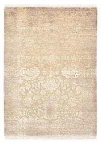 Designer Teppich - 179 x 131 cm - hellbeige