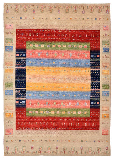 Indo Loribaft Teppich 173x244cm - Wollteppich