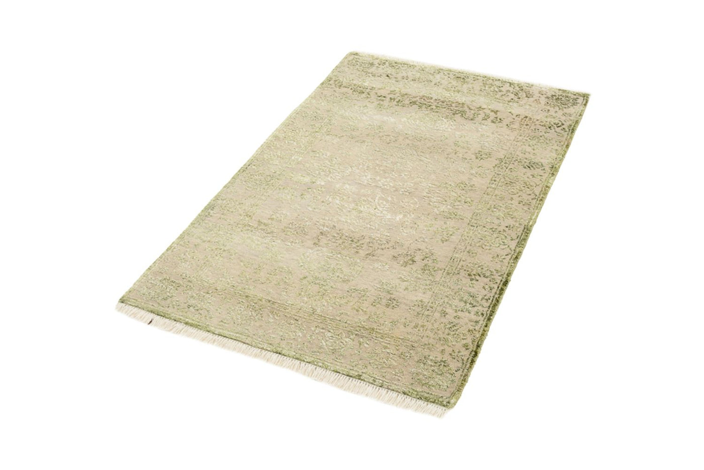 Designer Teppich - 124 x 85 cm - sand