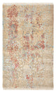 Designer Teppich - 129 x 81 cm - hellbeige