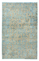 Designer Teppich - 150 x 95 cm - hellblau