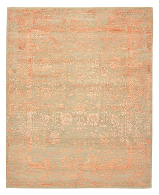 Designer Teppich - 186 x 151 cm - orange
