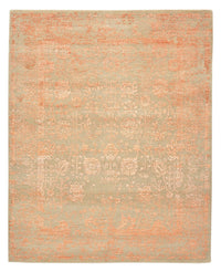 Designer Teppich - 186 x 151 cm - orange